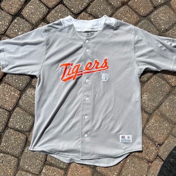 Detroit Tigers MLB Baseball Jersey Sz M - Picture 1 of 8